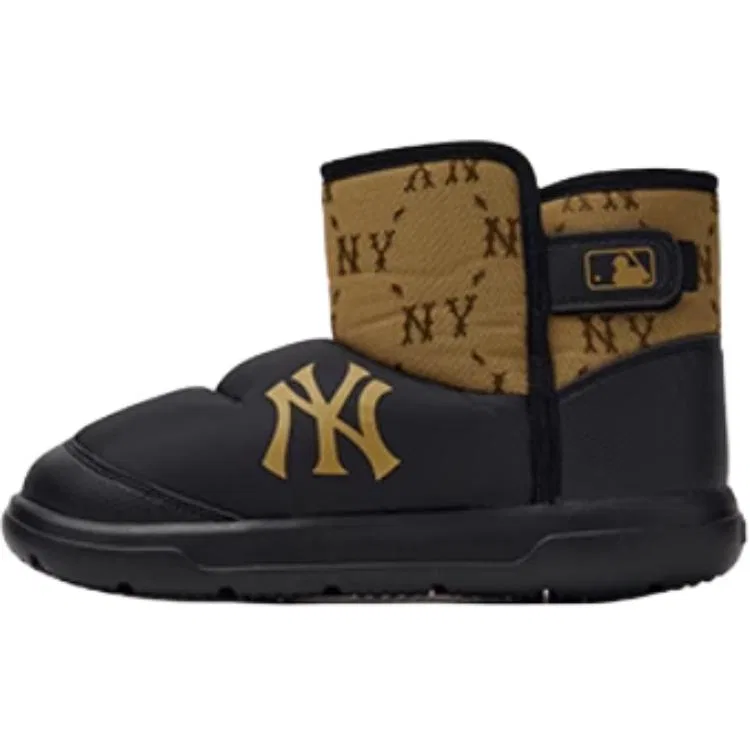 Детские утепленные ботинки MLB с защитой от скольжения, Dark Khaki
