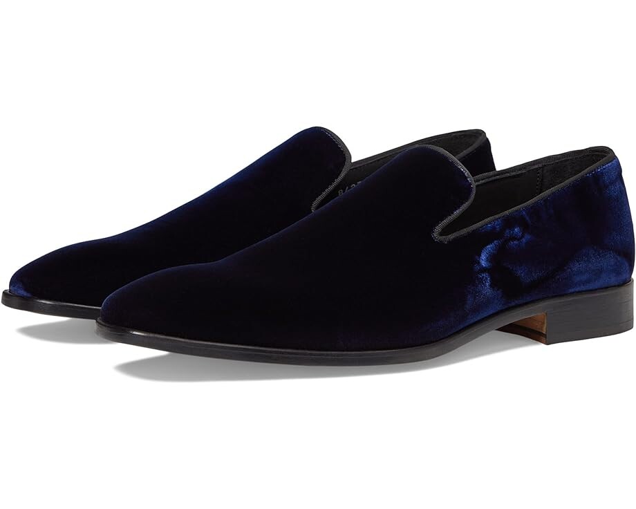 

Лоферы Massimo Matteo Italian Velvet Slip-On, синий