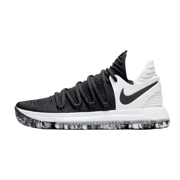 

Кроссовки Nike KD 10 Black White GS, белый