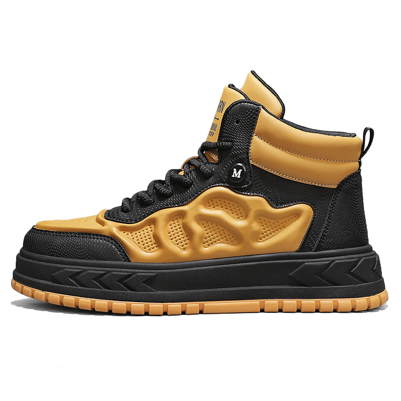 

Высокие мужские кроссовки CAHHRRN, Black Yellow