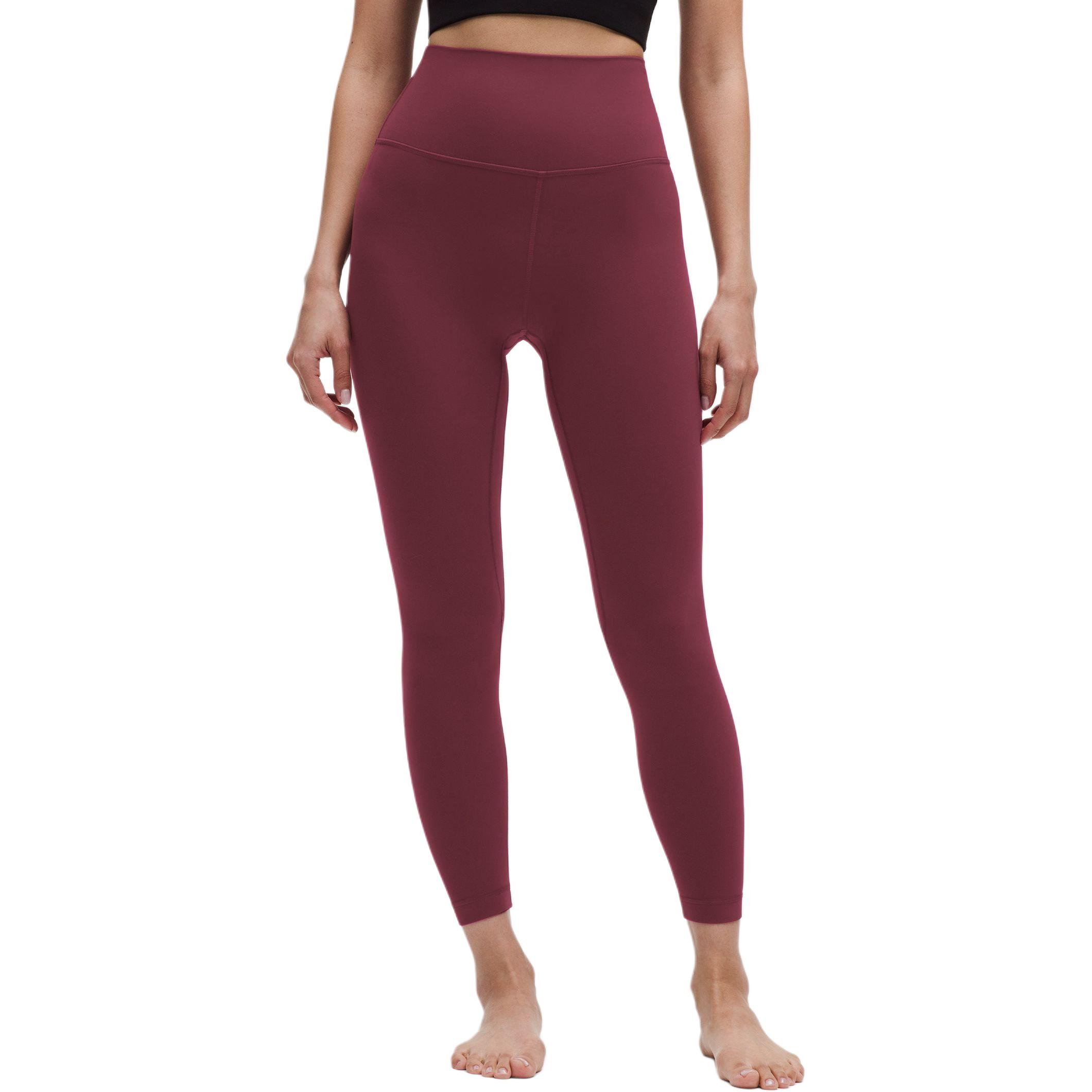 

Lululemon Спортивные брюки Align 24-го размера, женские, изящные, красные