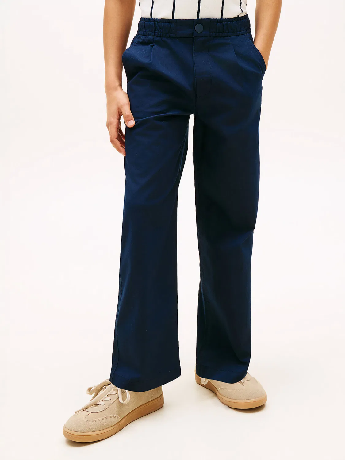 Обычные брюки - незаменимый элемент гардероба. Tommy Hilfiger, Navy — фото 2