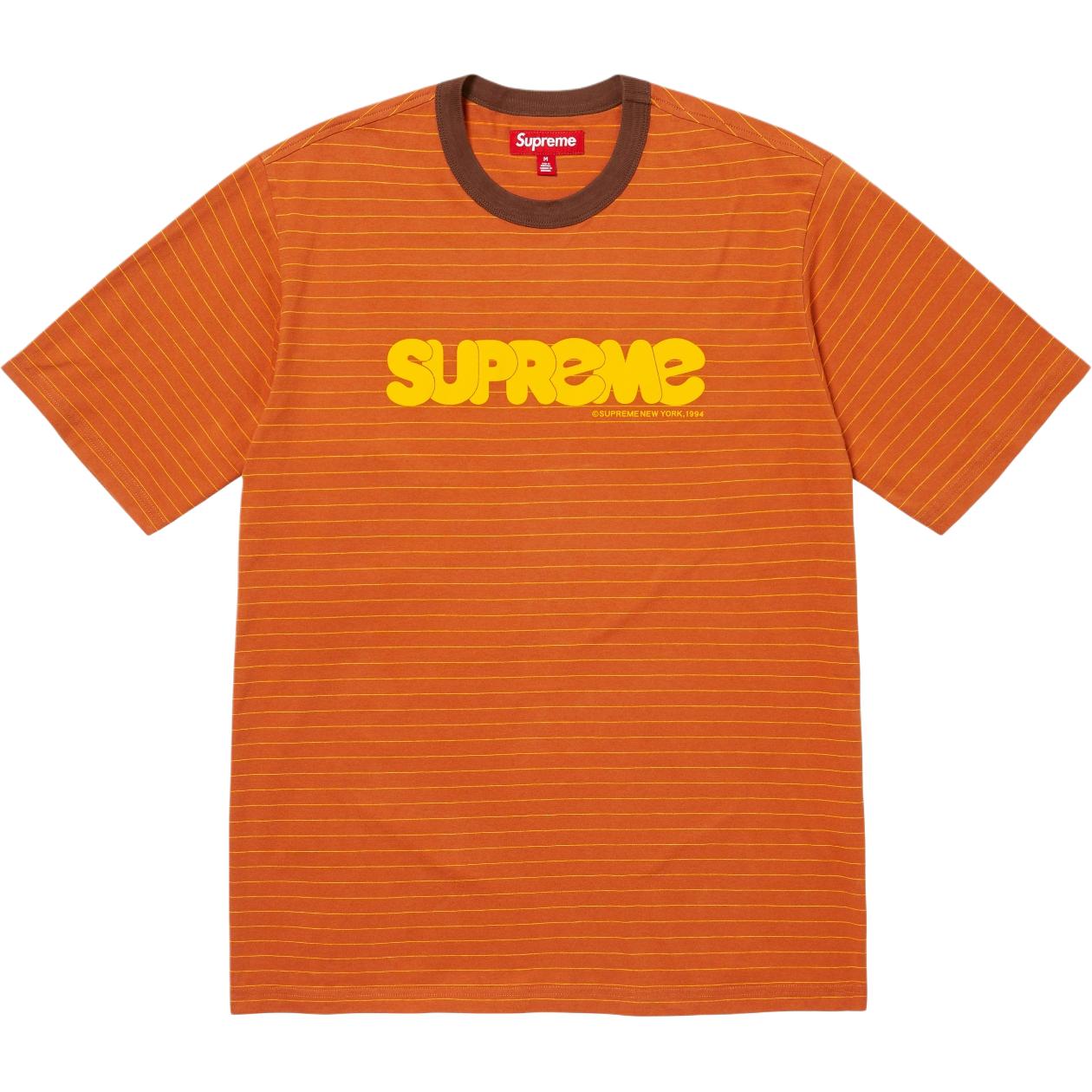 

Футболка SS25 WEEK19 Bubble S/S Top Unisex Supreme, оранжевый