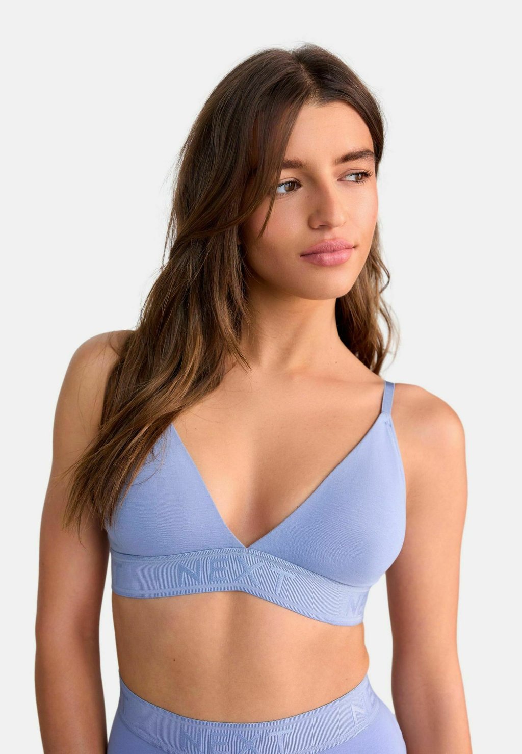 Треугольный бюстгальтер LOGO BRALETS 2 PACK - REGULAR FIT Next, синий — фото 2
