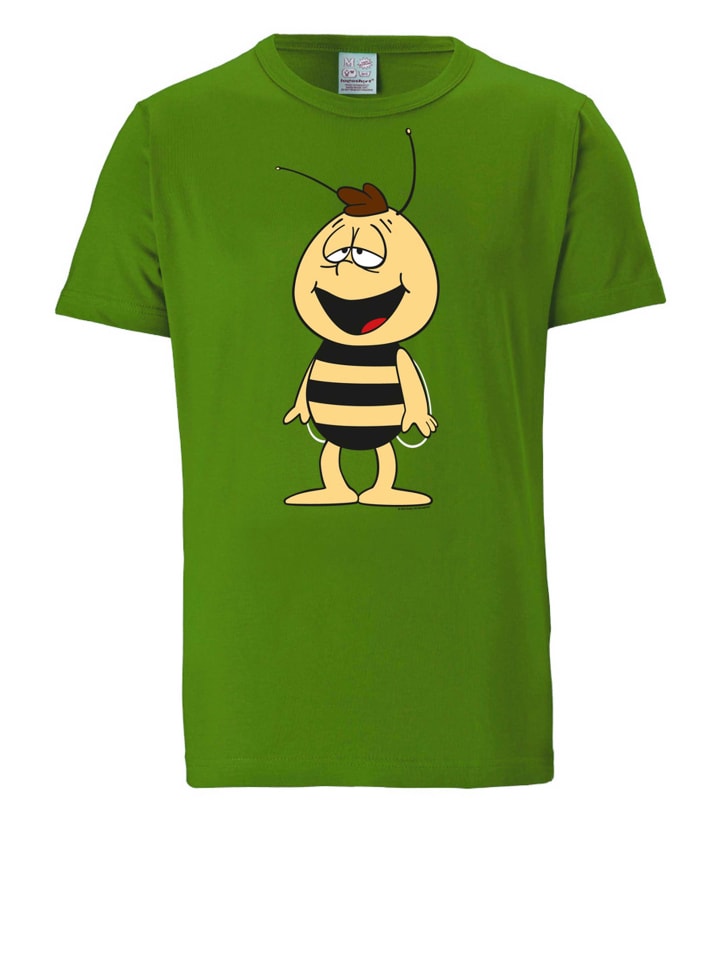 

Logoshirt Футболка Maya the Bee - Willy светло-зеленого цвета, Зеленый, Logoshirt Футболка Maya the Bee - Willy светло-зеленого цвета