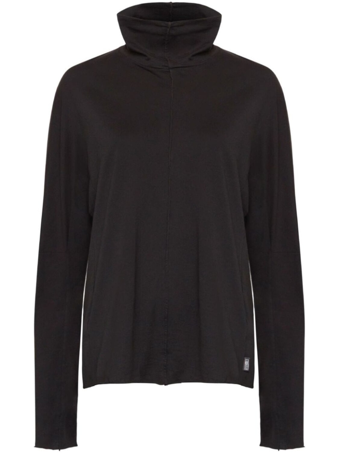 

MM6 Maison Margiela джемпер с высоким воротником, коричневый