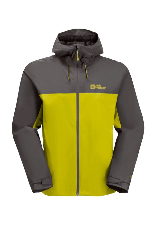 

Переходная куртка с воротником-стойкой Jack Wolfskin, цвет chartreuse