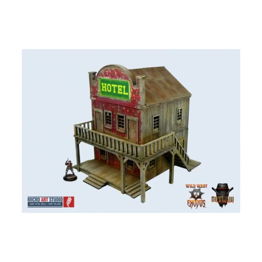 

Отель, Wild West Exodus - Buildings & Terrain (35mm)