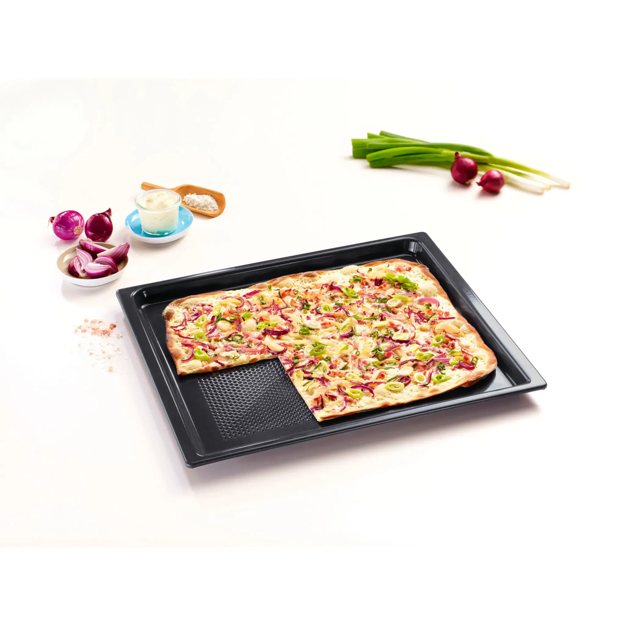 

Противень Miele «HBBL 71», металлический, (1 шт.), черный