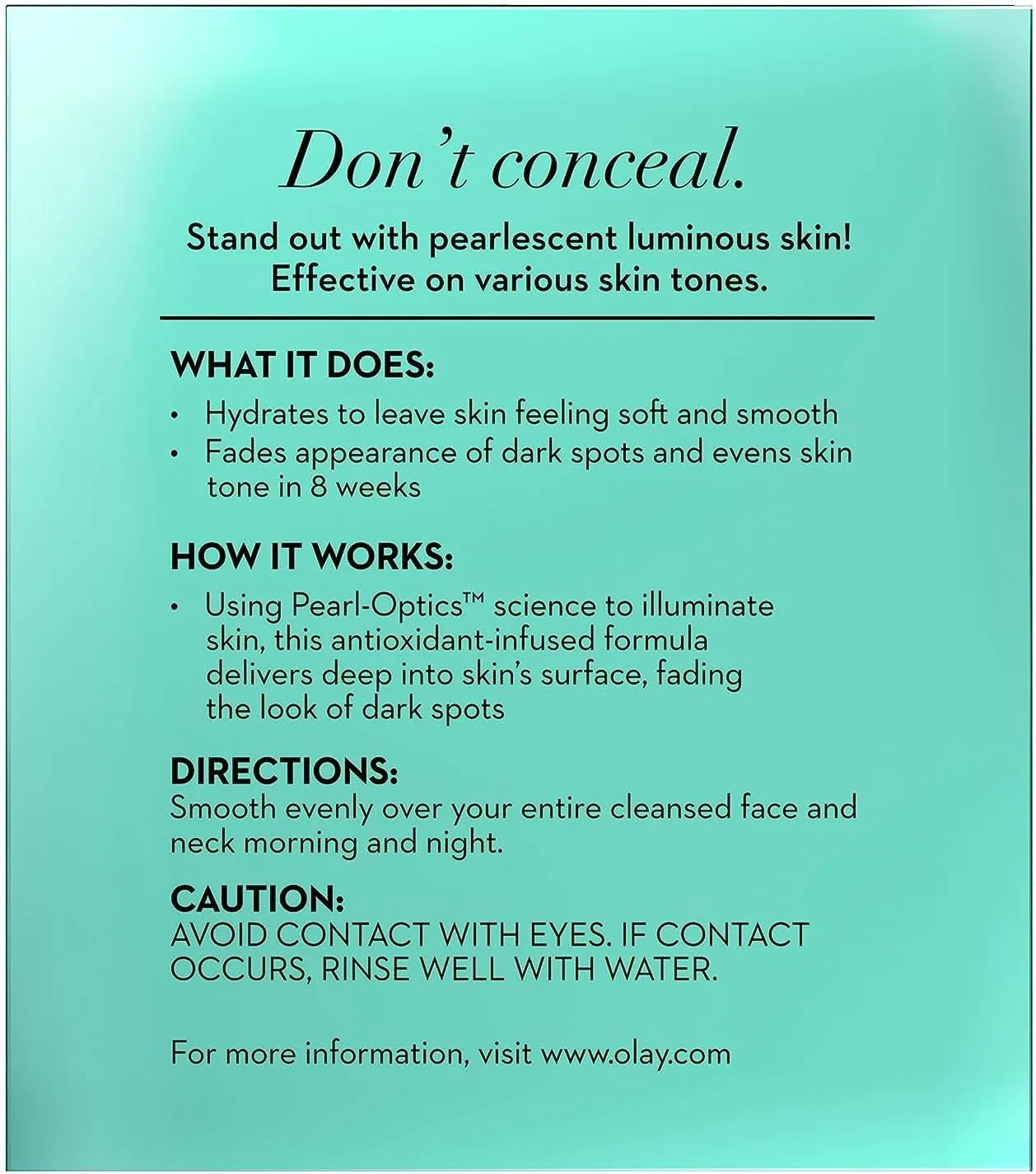 Крем для лица Olay — Дневной Luminous Tone Perfecting Cream, осветляющий, 48 г — фото 2