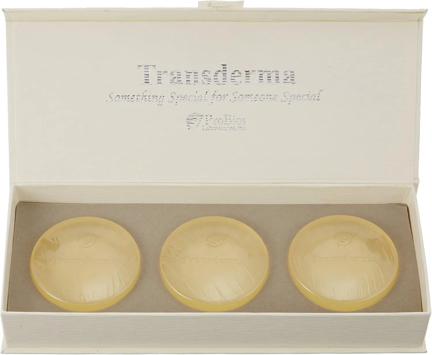 Мыло Transderma, набор 3 шт., 90 г, Orchid