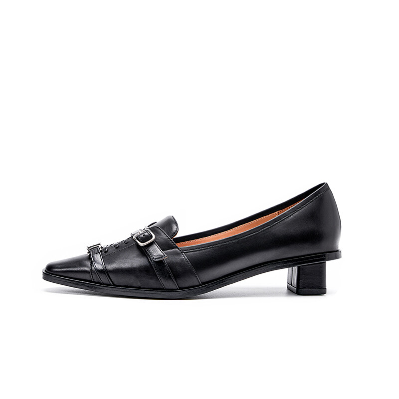 Туфли женские повседневные Women's Casual Shoes Women's Low-Top Black R'Azzurro