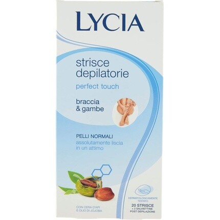 

Полоски для депиляции рук и подмышек Gentle Rip, 20 шт., Lycia