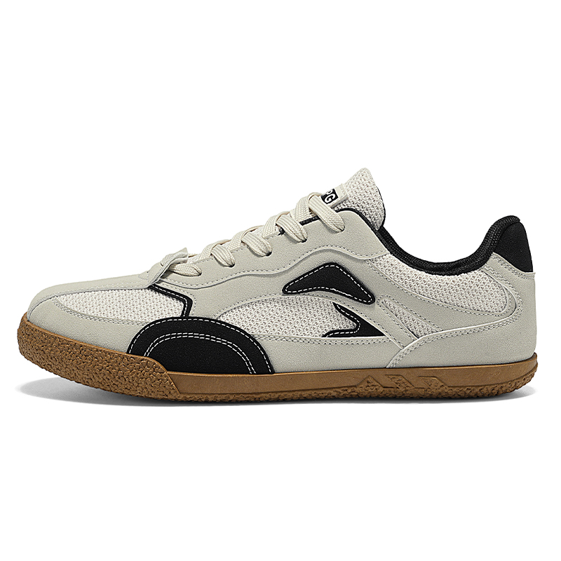 

Boogie Bear Легкие мужские скейтерские кеды низкие бежево-серые, цвет Beige Gray