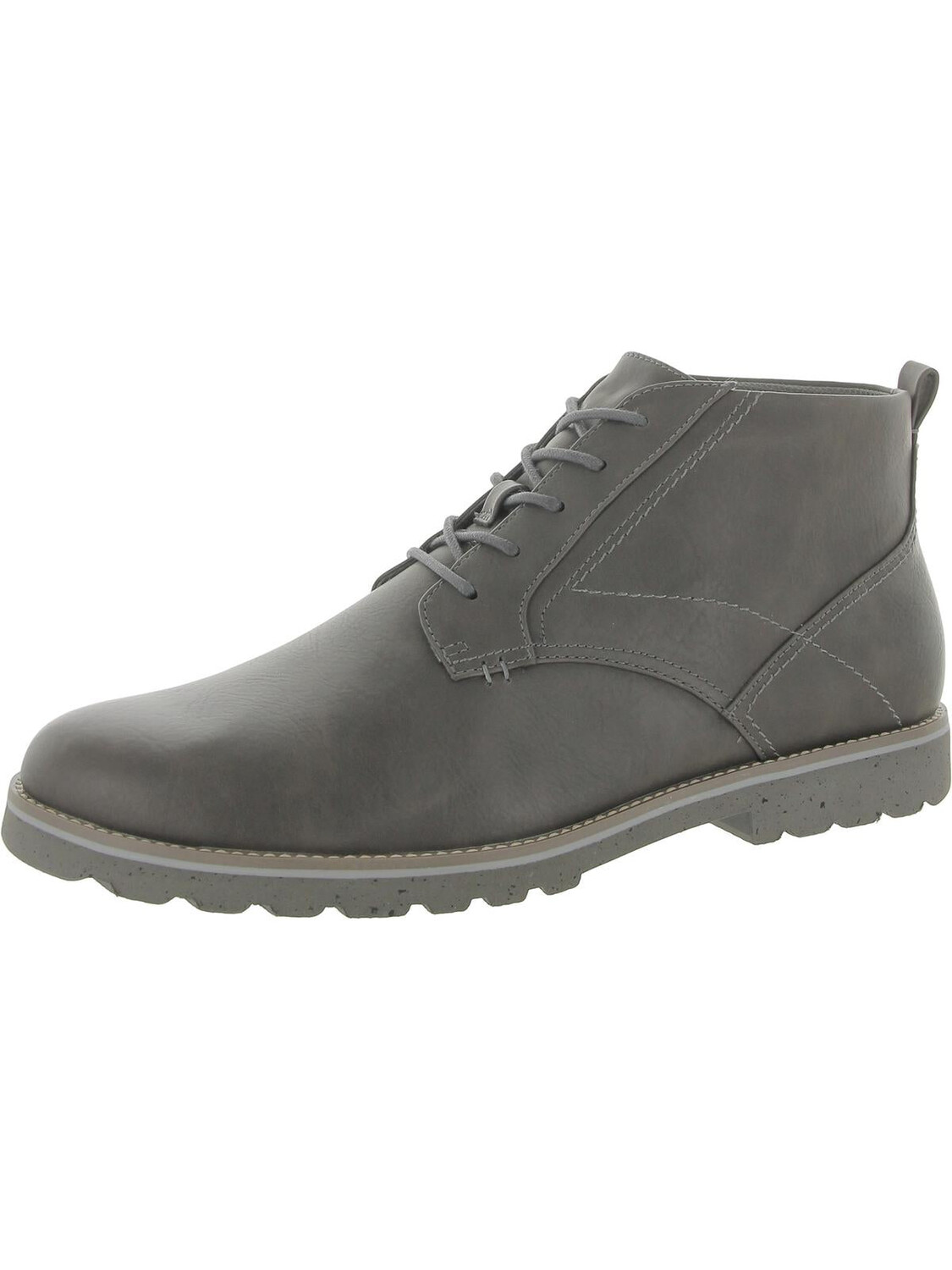 

Lancer Мужские рабочие ботильоны из искусственной кожи Dr. Scholl's Shoes, цвет Dark Grey