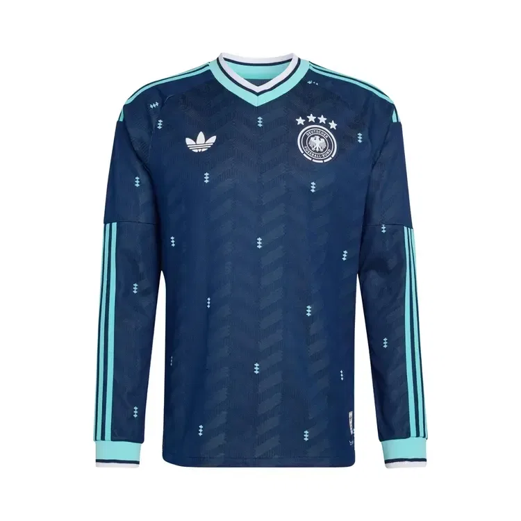 Футболка джерси Adidas Germany 26 Away Authentic Long Sleeve, синий