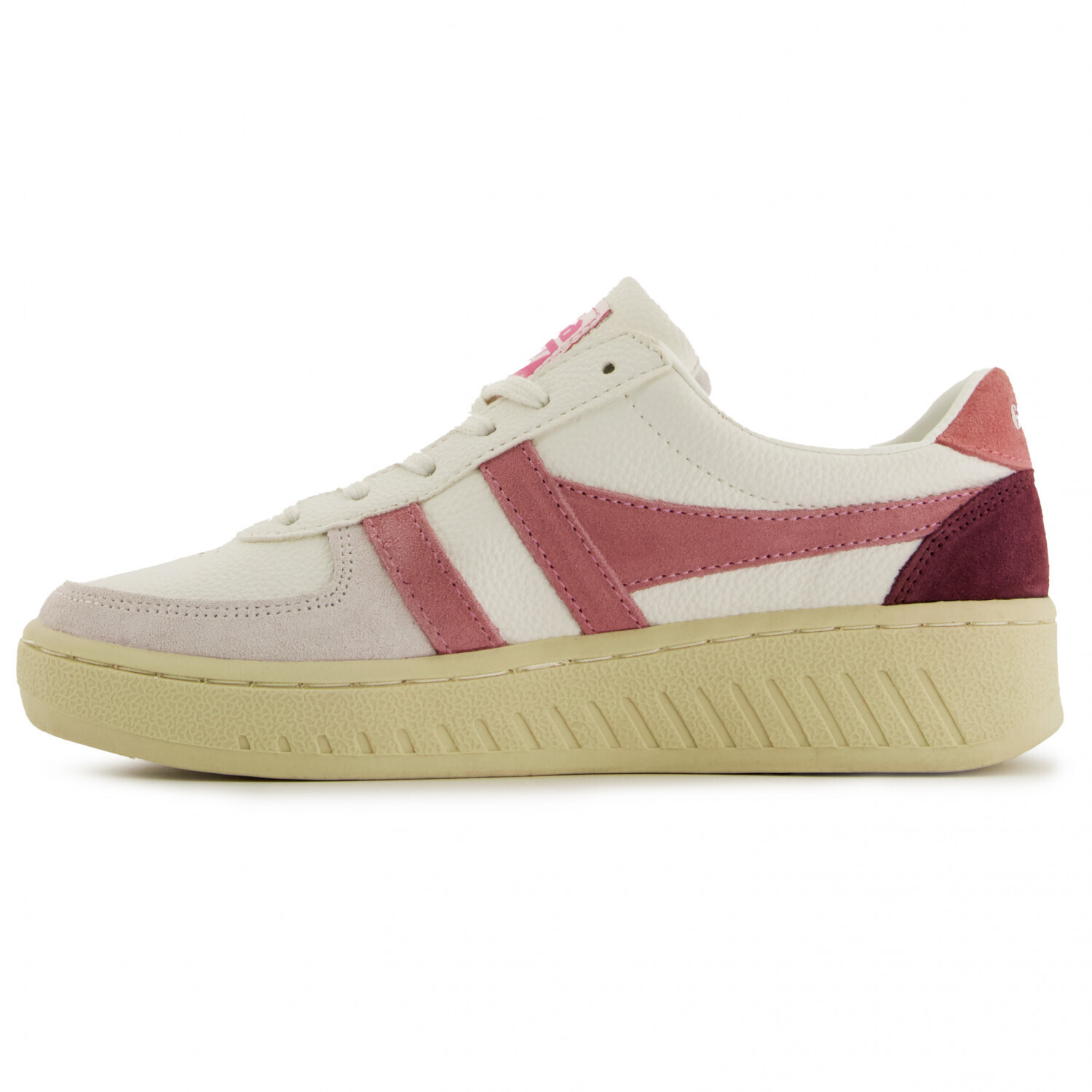 Кроссовки Gola Women's Grandslam Trident, цвет White/Moonlight/Hot Fuchsia — фото 4