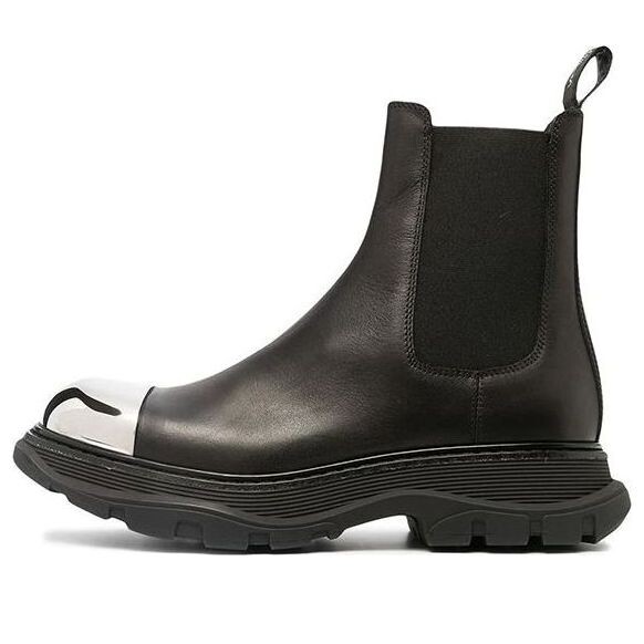 

Кроссовки tread slick boot 'black silver' Alexander Mcqueen, черный