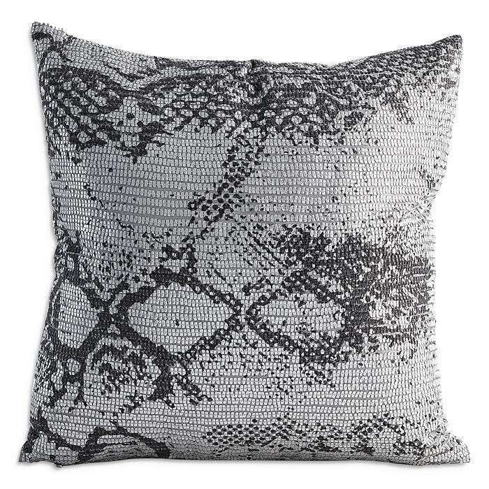 

Подушка Global Views Shimmer Snake Skin, 20 x 20 дюймов, серебряный