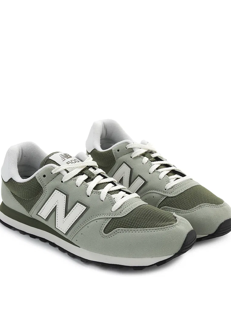 Кроссовки мужские спортивные, 500 New Balance, темный оливин (320) — фото 2