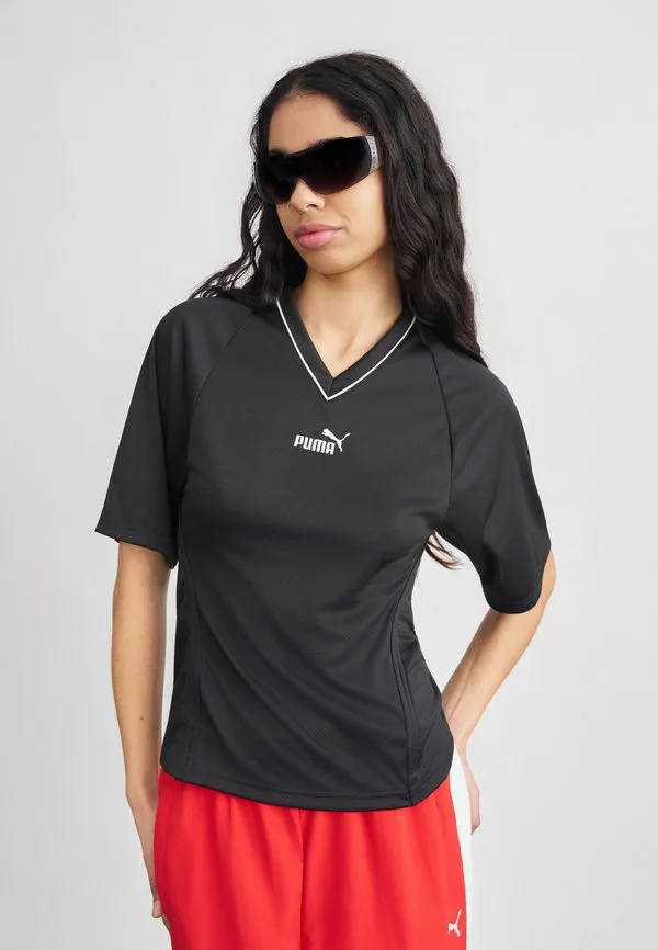 

Футболка future archive с приталенным силуэтом и принтом Puma, Black, Черный, Футболка future archive с приталенным силуэтом и принтом Puma, Black