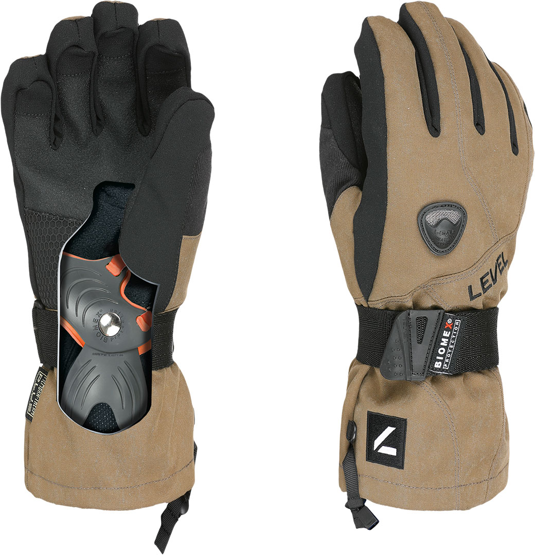 

Level Детские перчатки Fly jr olive green 5