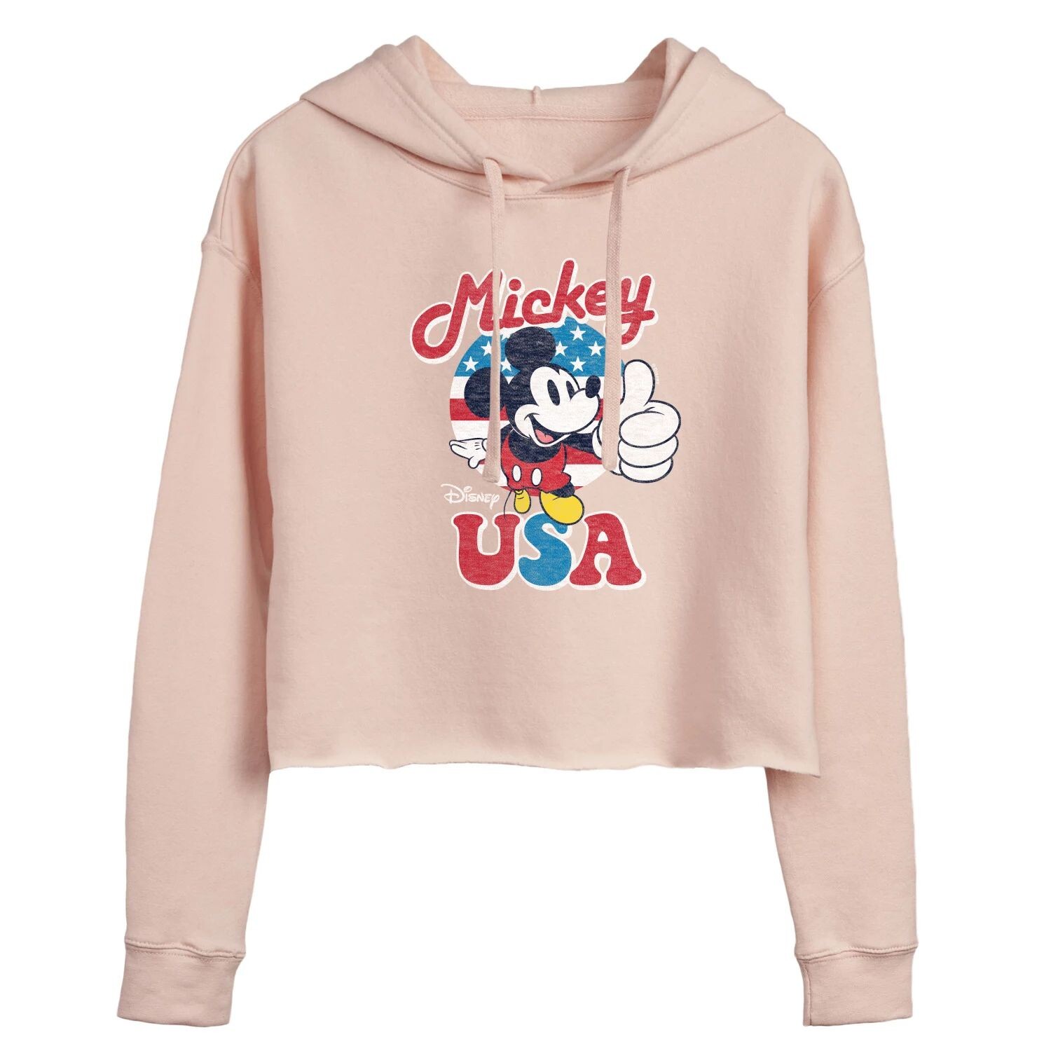 

Укороченная толстовка с капюшоном Disney's Mickey Mouse USA Juniors Disney