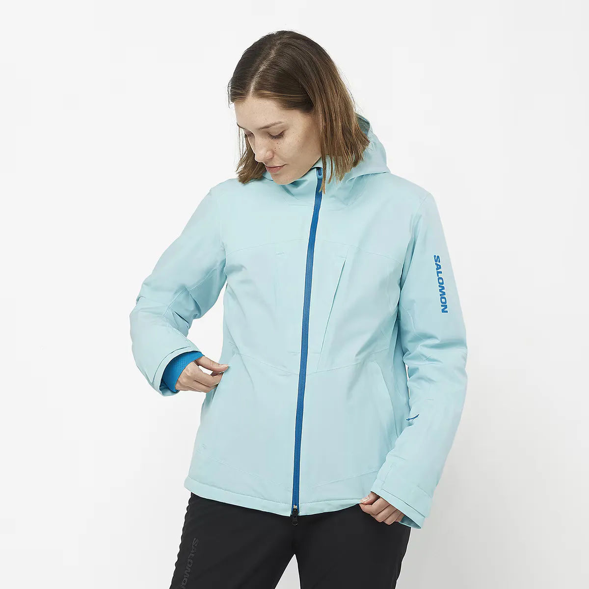 

Женская куртка Salomon Highland W с утеплителем, синий