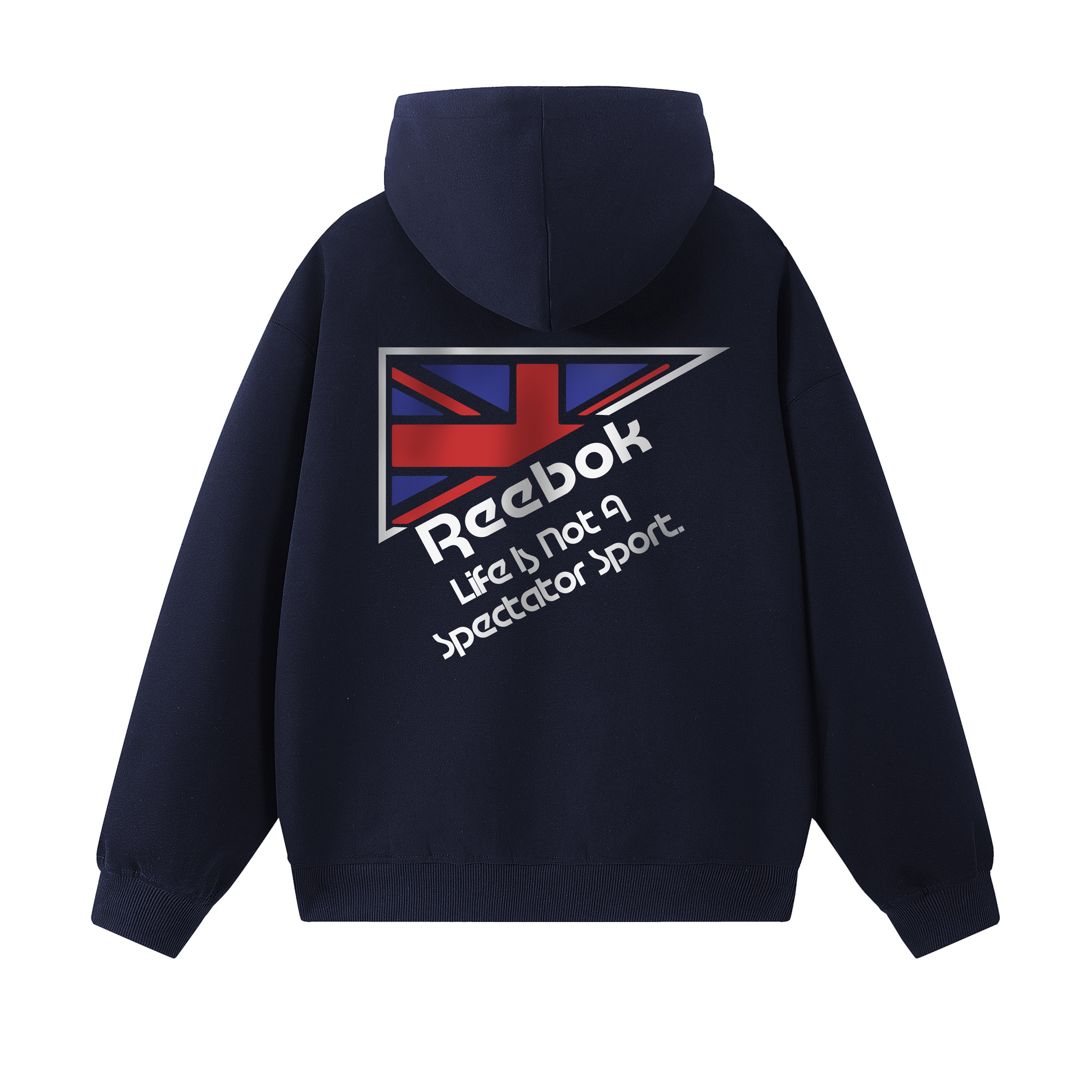 

Толстовка Unisex Hooded Moderate Cardigan Reebok, темно-синий