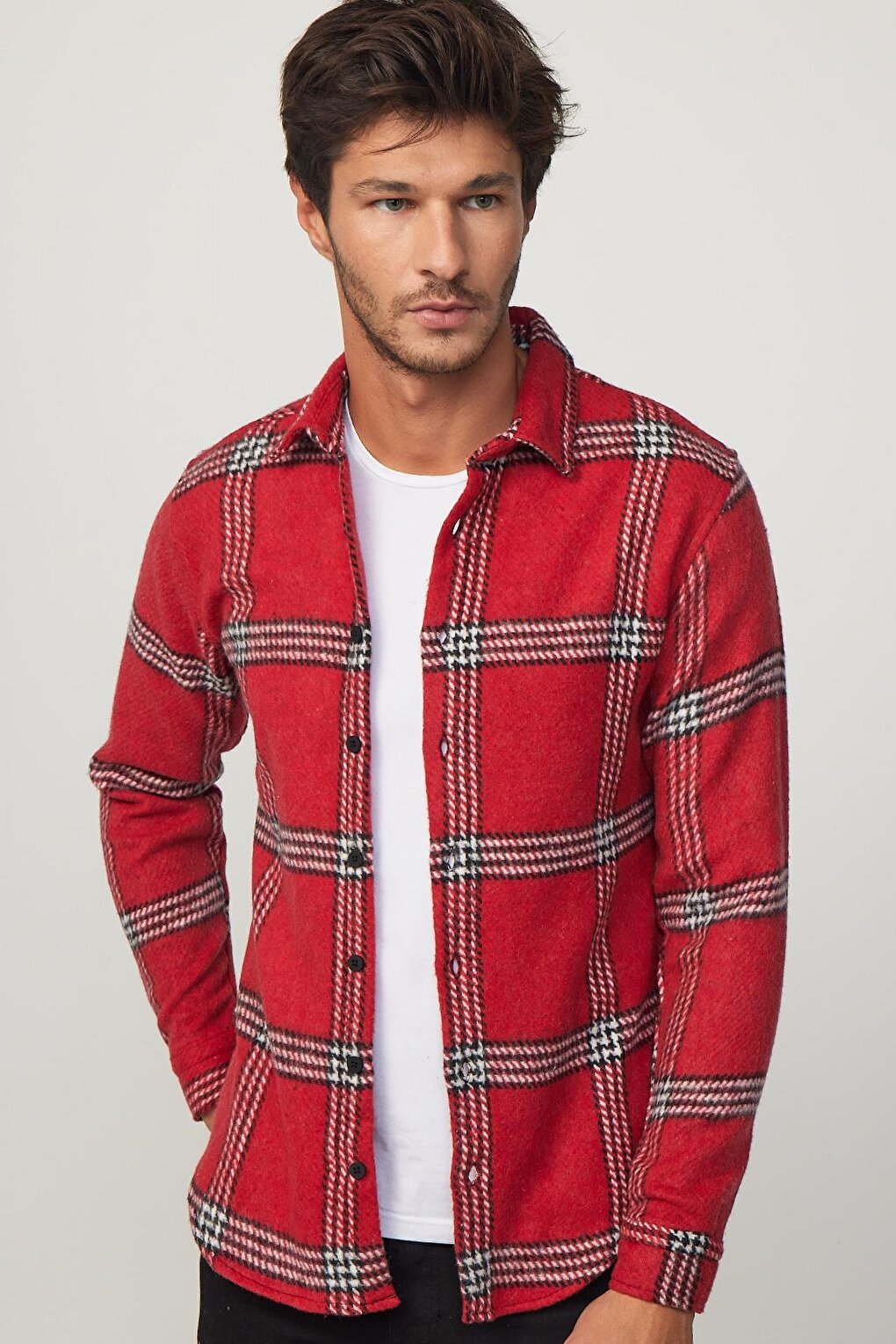 

Мужская рубашка узкого кроя в клетку Lumberjack Slim Fit TUDORS, смешанный