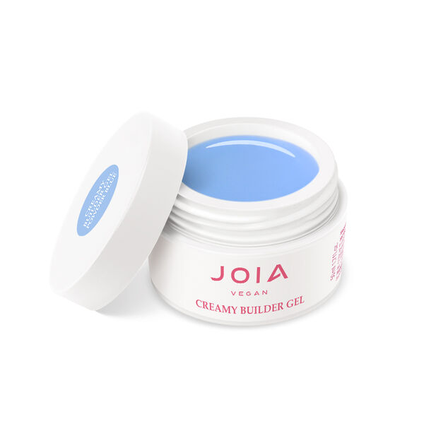 

Гель для наращивания ногтей, пудрово-голубой, 50 мл Joia Vegan Creamy builder gel, цвет powder blue