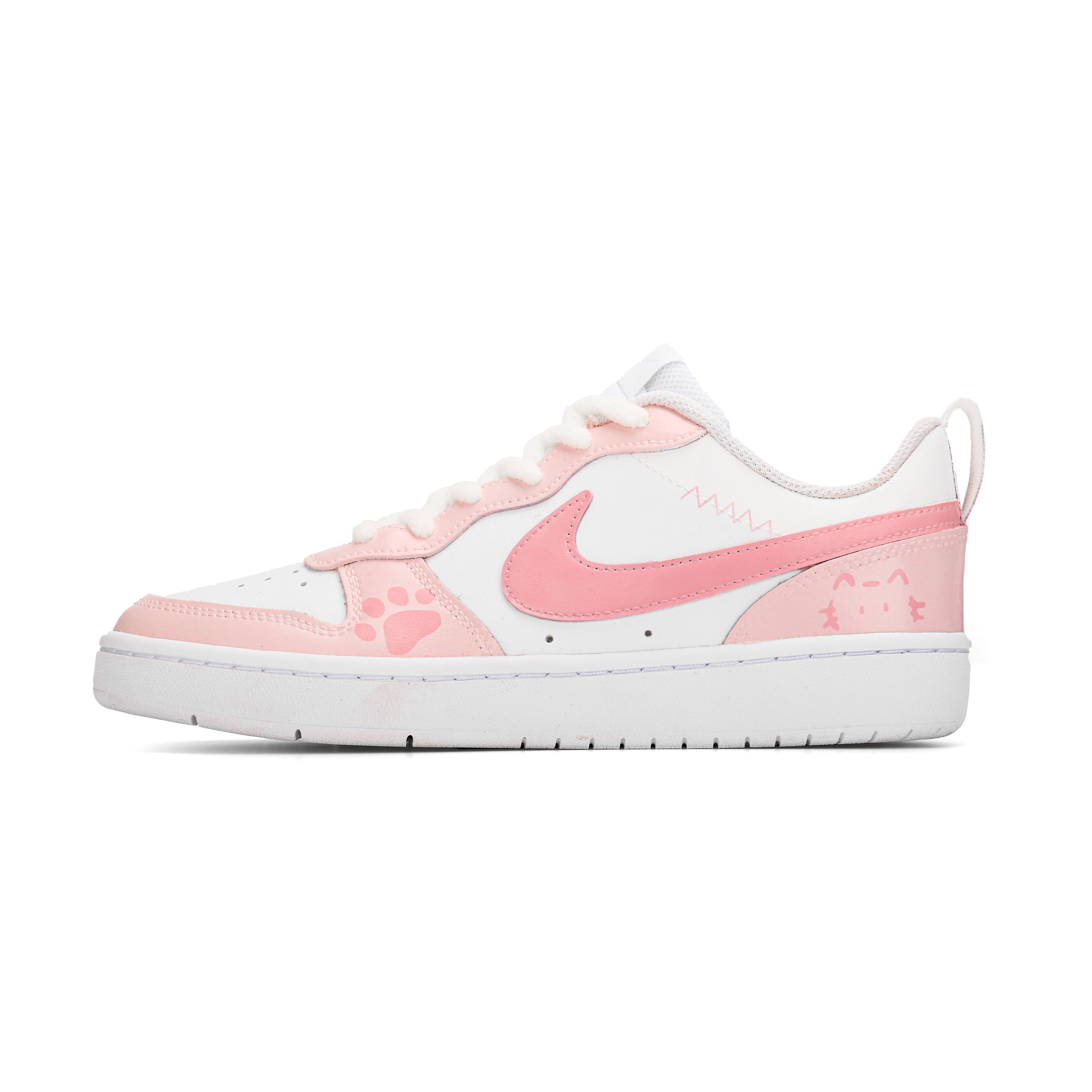 

Nike Lunar Post, Dazzling Kitten дышащие низкие детские скейтбординг кроссовки pink white
