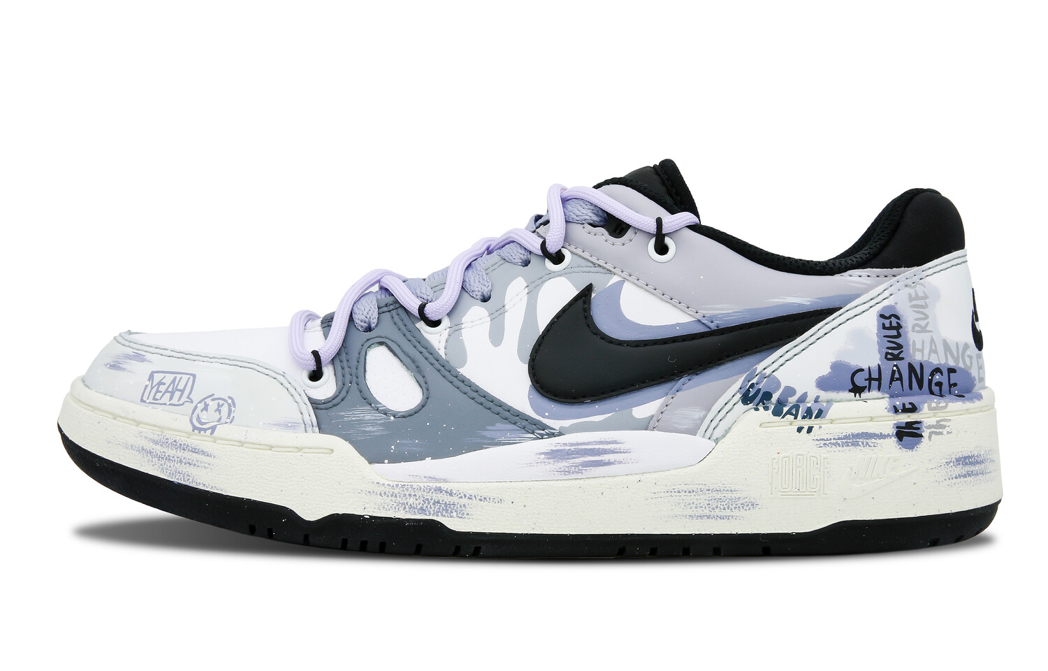 

Мужские кроссовки для скейтбординга Full Force Low-Top Purple Nike