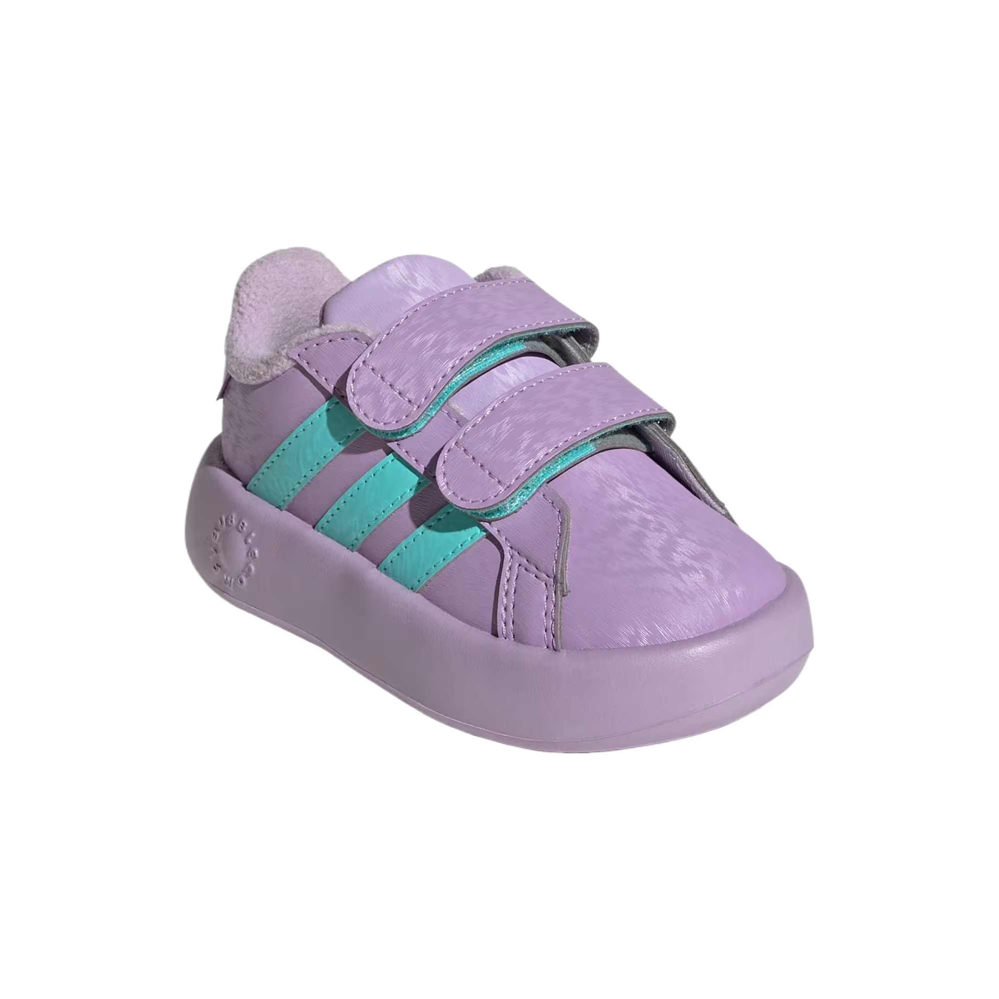 Disney x GRAND COURT детская обувь для малышей Adidas, фиолетовый — фото 4