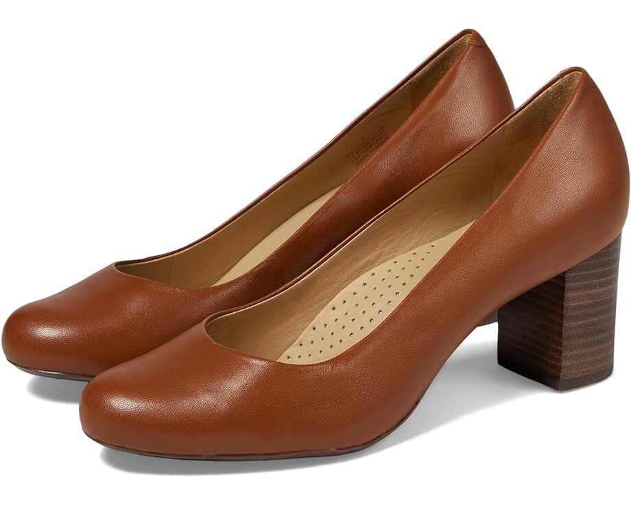 

Туфли Marc Joseph New York Midtown Pump, цвет Cognac Napa