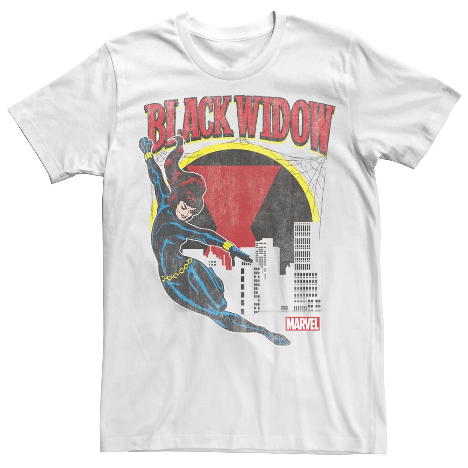 

Мужская футболка Marvel Black Widow Web Slinger Licensed Character