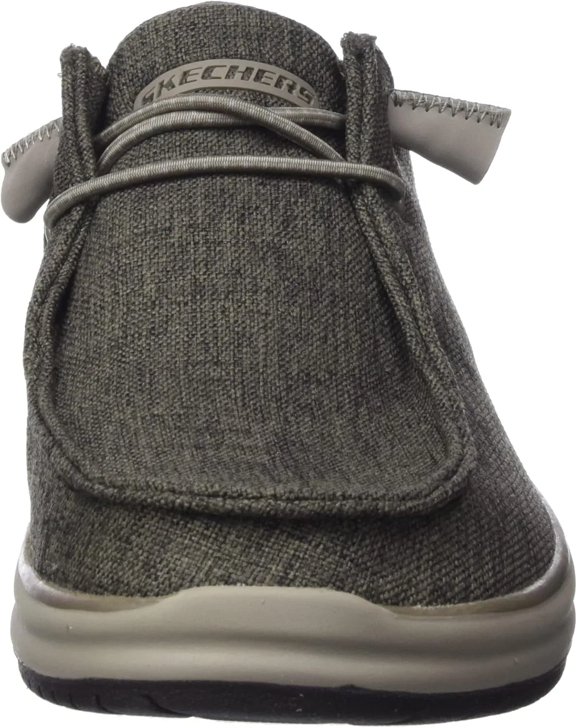 Мужские повседневные кроссовки Skechers 204797 Ccgy, Dark Taupe Canvas — фото 2