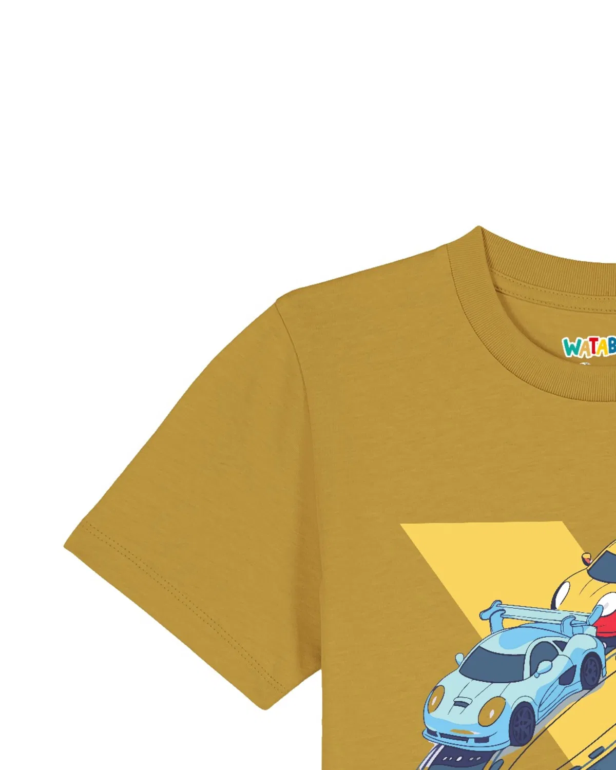 Футболка 'Racing Car' Watabout.Kids, Dark Yellow — фото 3