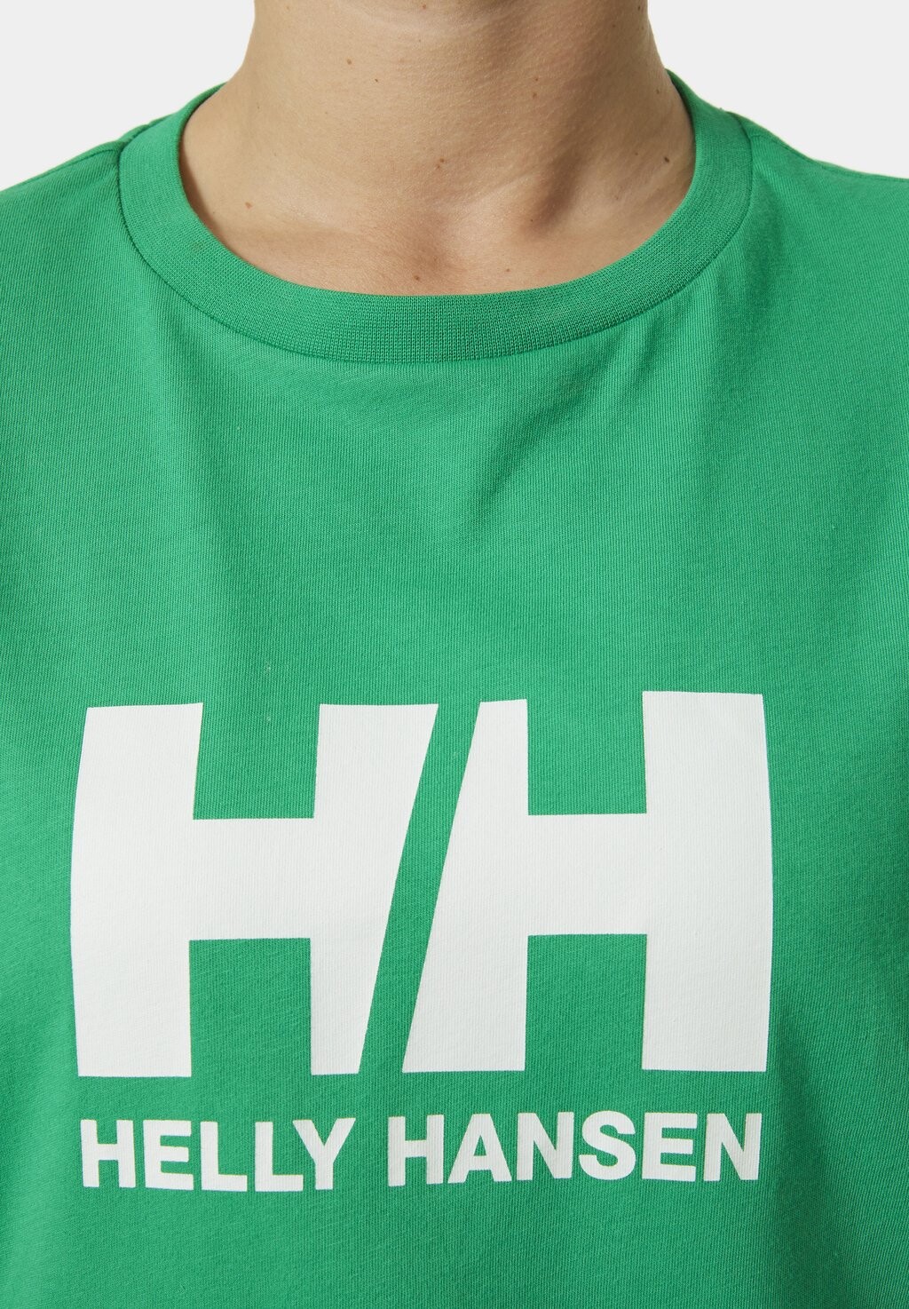 

Футболка с принтом LOGO Helly Hansen, зеленый