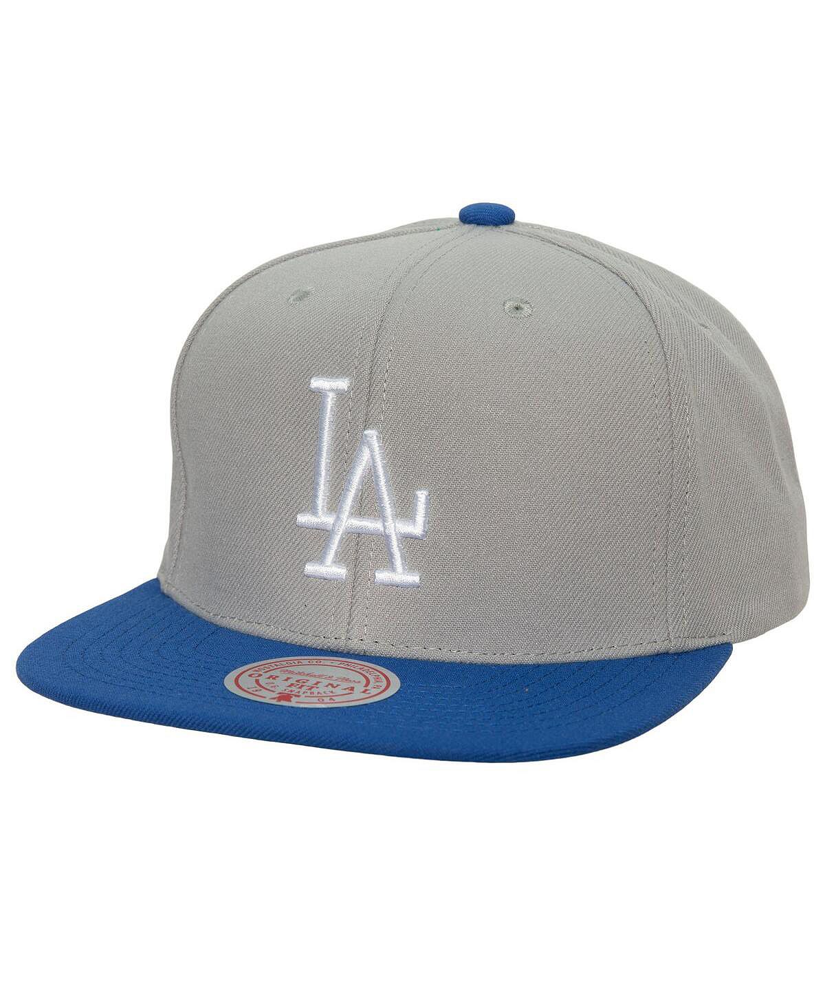 

Мужская серая выездная бейсболка Los Angeles Dodgers Cooperstown Collection Snapback Mitchell & Ness