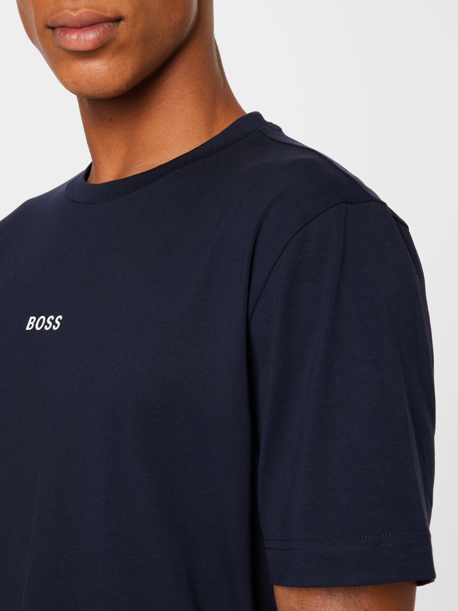 Классическая футболка BOSS Shirt Chup, темно-синий — фото 3