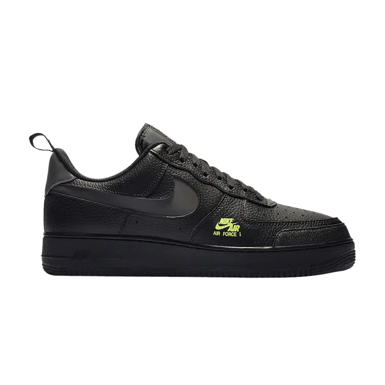 

Кроссовки Nike Air Force 1 LV8 Low Utility 'Black Volt', черный