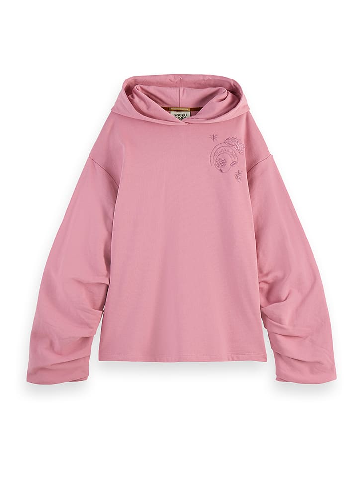 

Толстовка с капюшоном Scotch & Soda, розовый