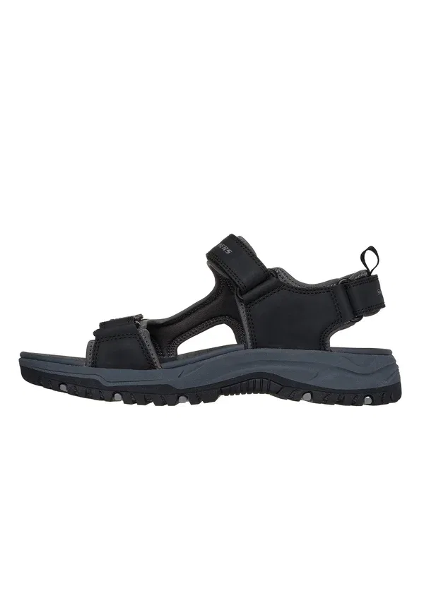 Сандалии повседневные Skechers Prewitt blk var, цвет чёрный крапчатый