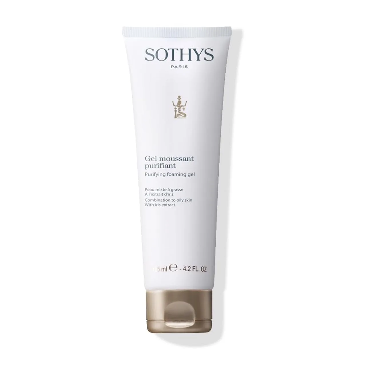 Гель для умывания Sothys — Очищающий пенящийся гель | Мягкое средство для умывания лица для жирной и комбинированной