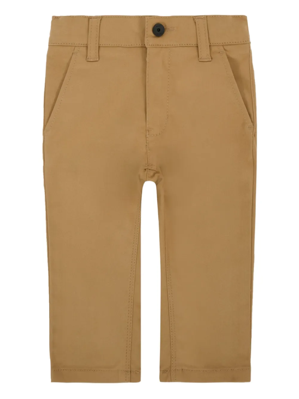 

Брюки с накладными карманами BOSS Kidswear, коричневый