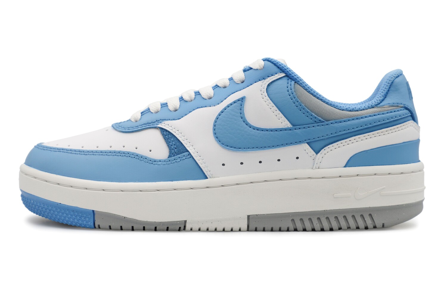 

Кроссовки Nike Gamma Force Skateboarding Shoes Women's Low-top White/blue, цвет Carolina Blue