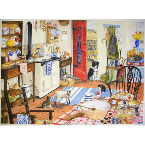 

Пазлы Farmhouse Kitchen 1000 Piece Puzzle