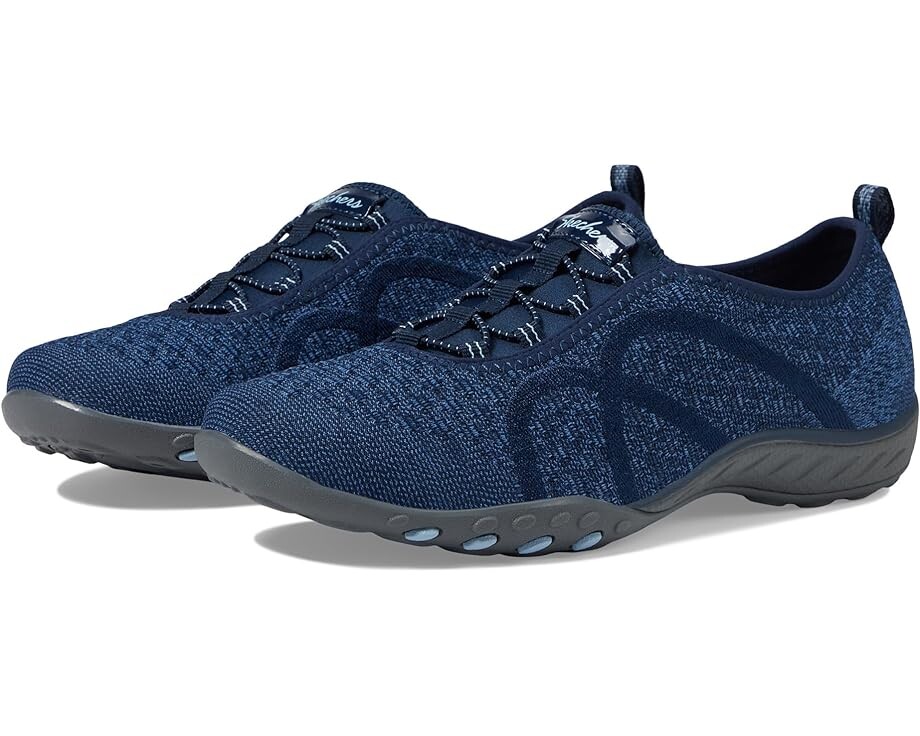 

Кроссовки SKECHERS Breathe-Easy - Fortuneknit, темно-синий