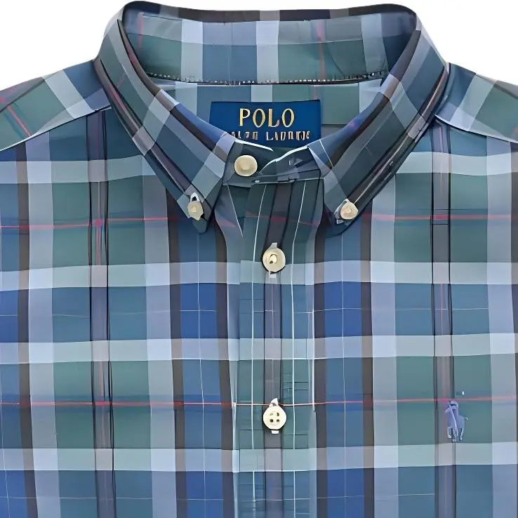Повседневная рубашка FW25, разноцветная, детская Polo Ralph Lauren, мультиколор — фото 4